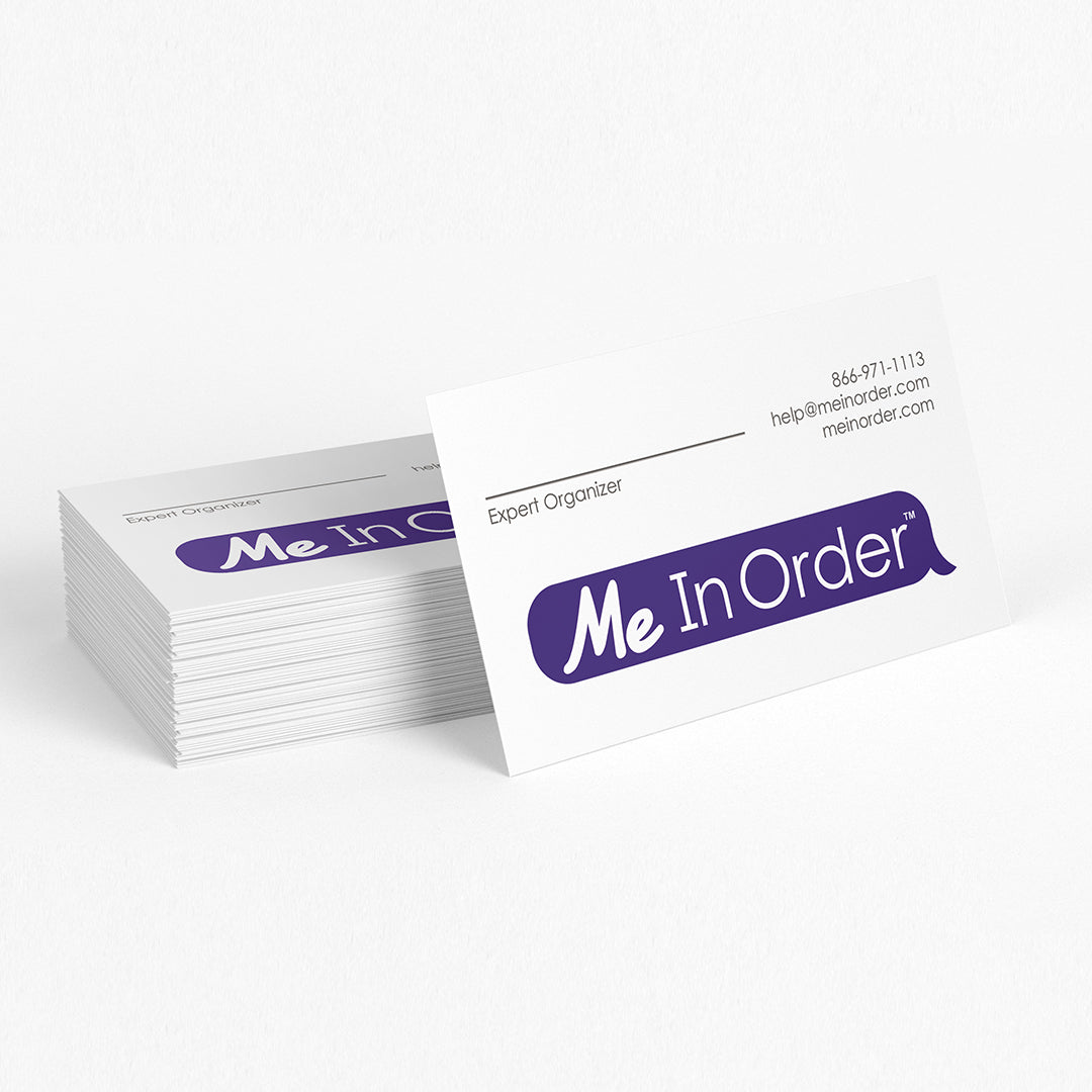 MiO Blank Business Cards (100)