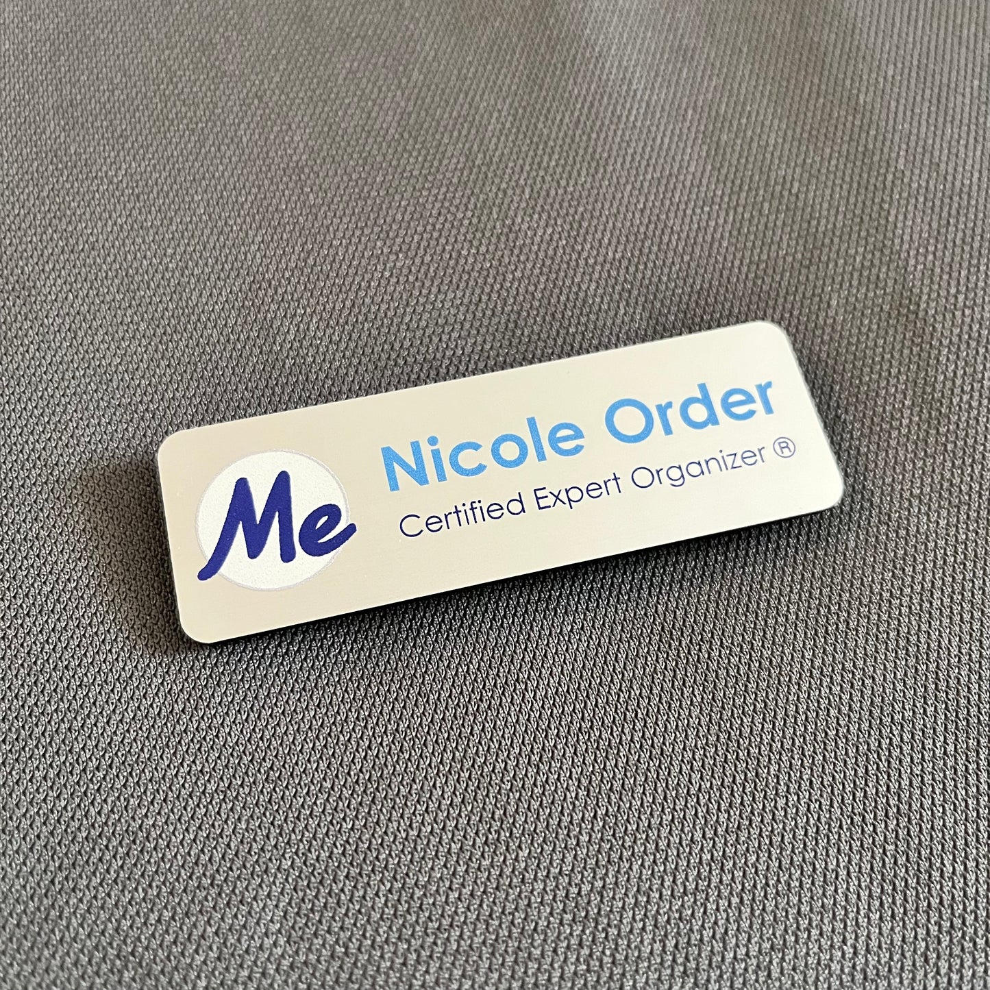 Certified Expert Organizer® Name Badge