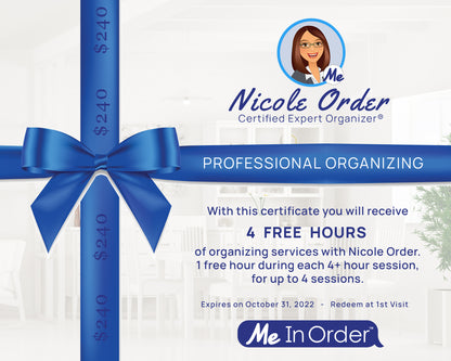 Custom Gift Certificate
