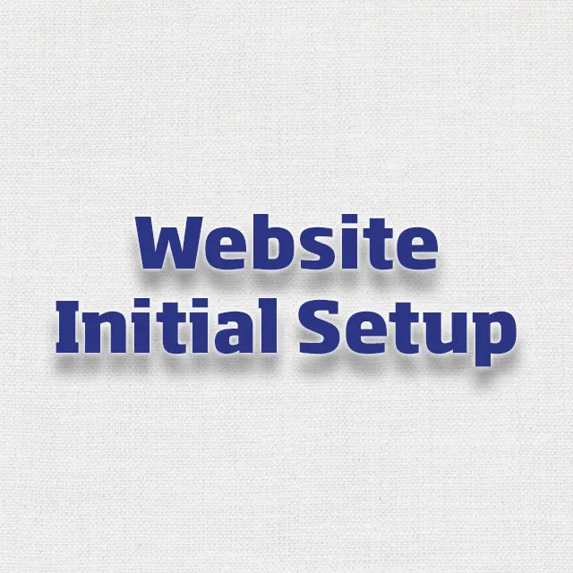 Website Initial Setup
